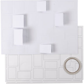 Https : www.ccobby.nl Calendrier-de-Noël-sans-motif-dimensions-30x42-cm-blanc-10-pièces-1-boîte