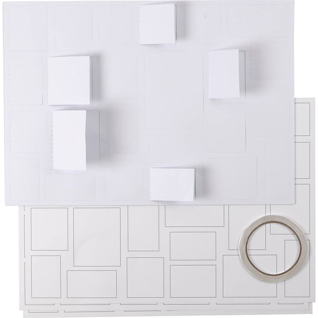 Https : www.ccobby.nl Calendrier-de-Noël-sans-motif-dimensions-30x42-cm-blanc-10-pièces-1-boîte