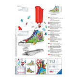 Ravensburger sneaker super mario - puzzle 3D - 108 pièces