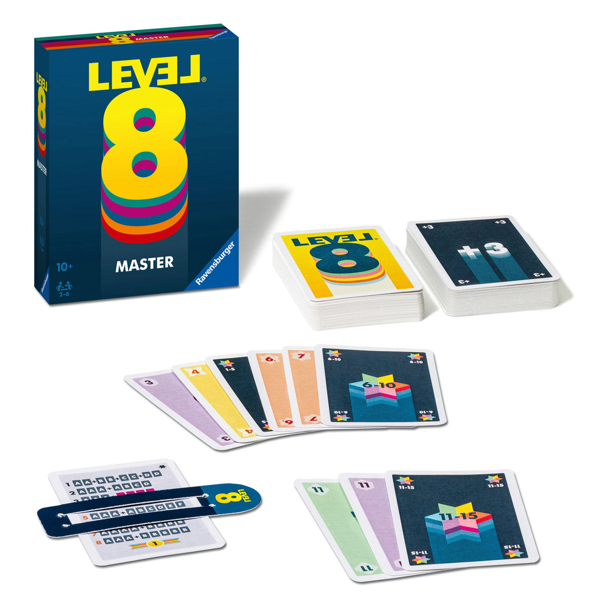 Igra s kartami Ravensburger Level 8