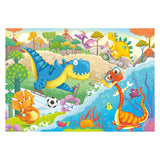 Ravensburger puzzle dinosaures préférés - deux puzzles - 12 pièces - puzzle pour enfants