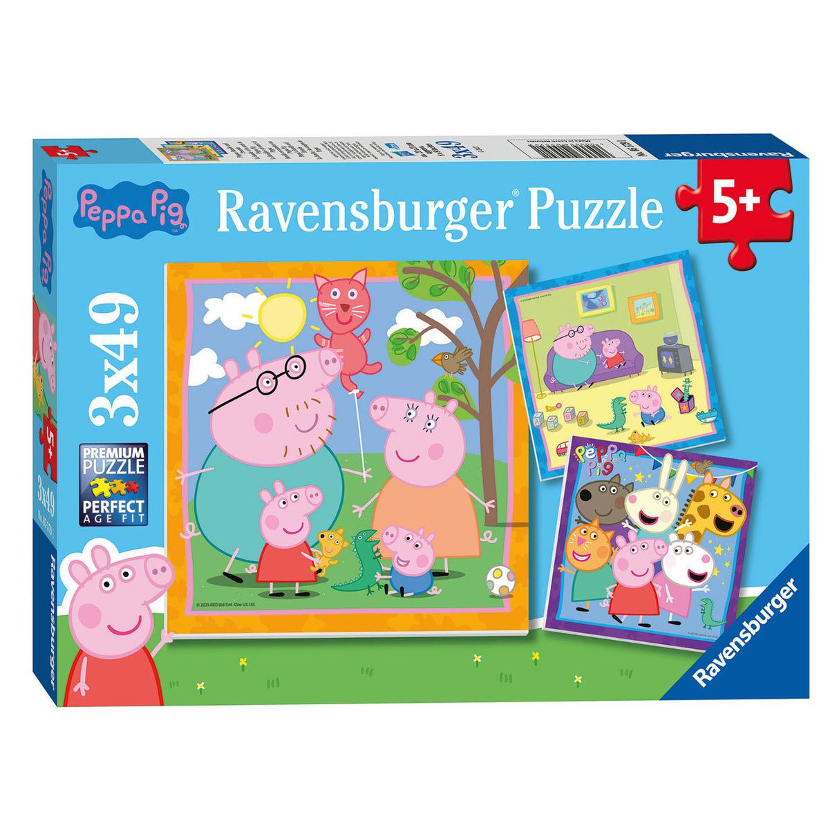 Ravensburger Family and Friends of Legpuzzle, 3x49ST.