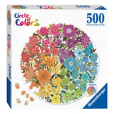 Ravensburger -Farbenkreis Rätsel Blumen, 500st.