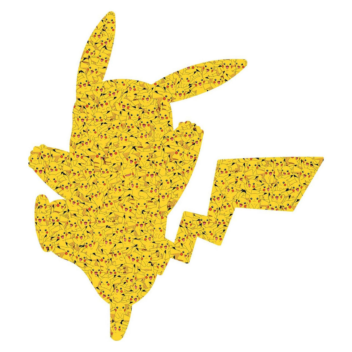 Ravensburger -formet puslespill Pikachu, 727st.