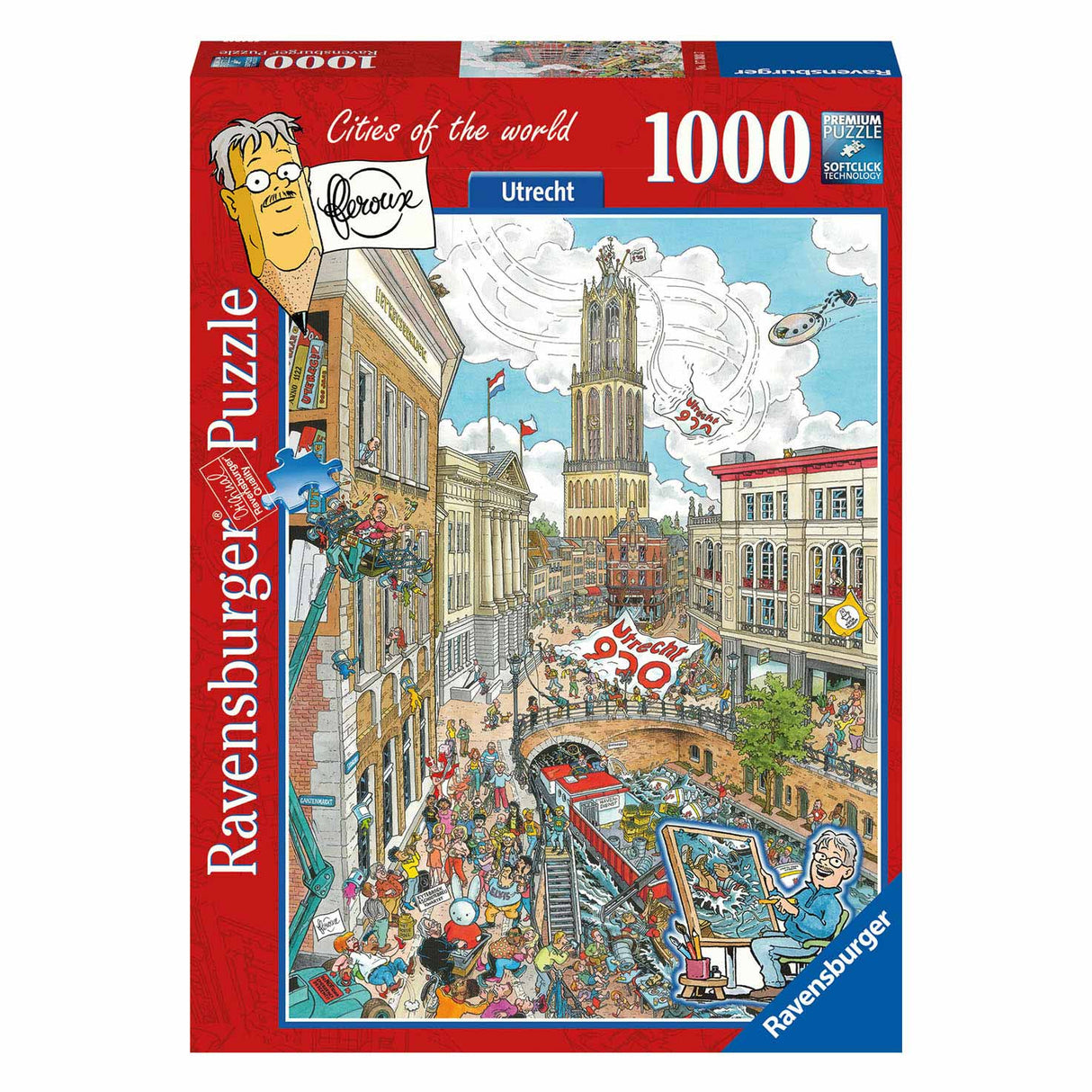 Ravensburger FLEROUX Utrecht jigsaw puzzle, 1000st.