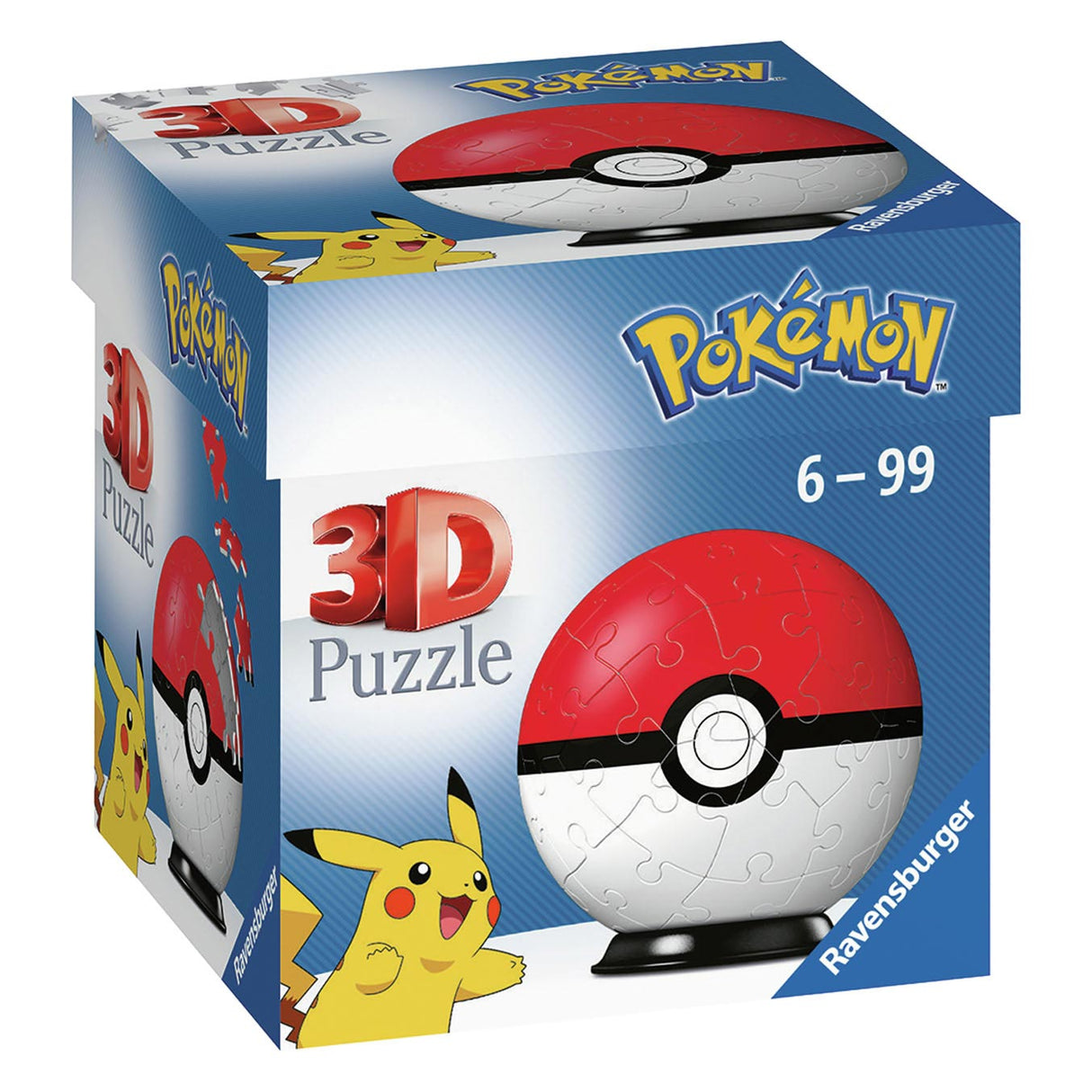 Ravensburger Pokémon Pokeball 3d Puzzle, 54e.