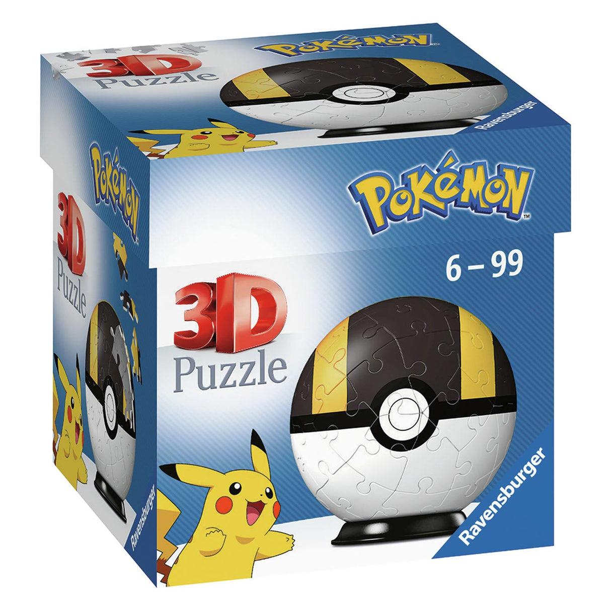 Ravensburger - Pokémon Ultra Ball 3d Puzzle 54 sztuki