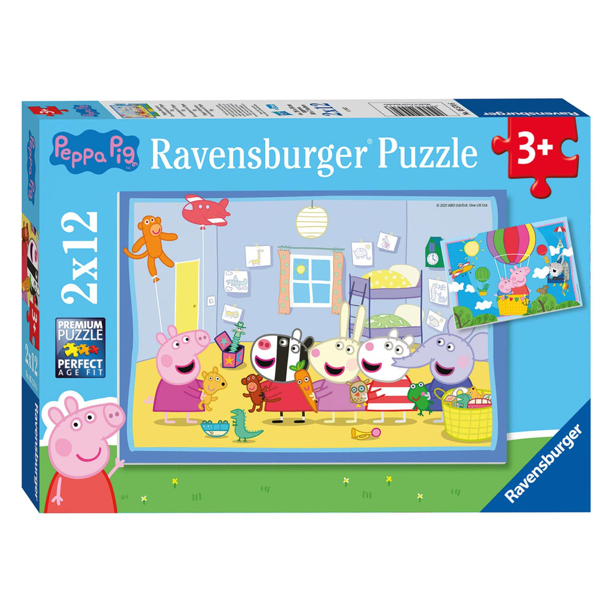 Ravensburger The Adventures of Jigsaw Puzzle 12 sztuk