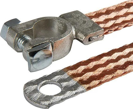 Herth+buss sangle de terre batt.sangles de terre 200mm m.bornier