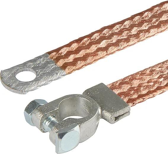 Herth+buss sangle de terre batt.sangles de terre 500 mm2 m.bornier