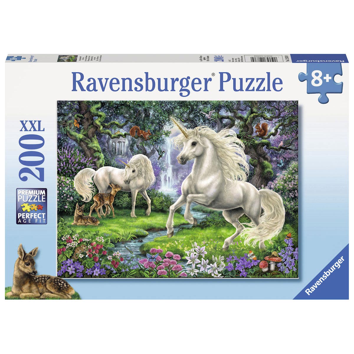 Ravensburger puzzle licornes mystiques - puzzle - 200 pièces