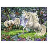 Ravensburger puzzle licornes mystiques - puzzle - 200 pièces