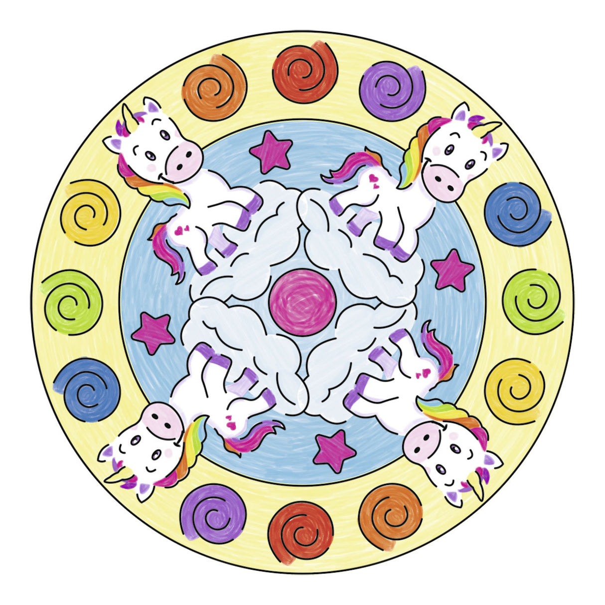 Ravensburger Mini Mandala Designer Unicorn