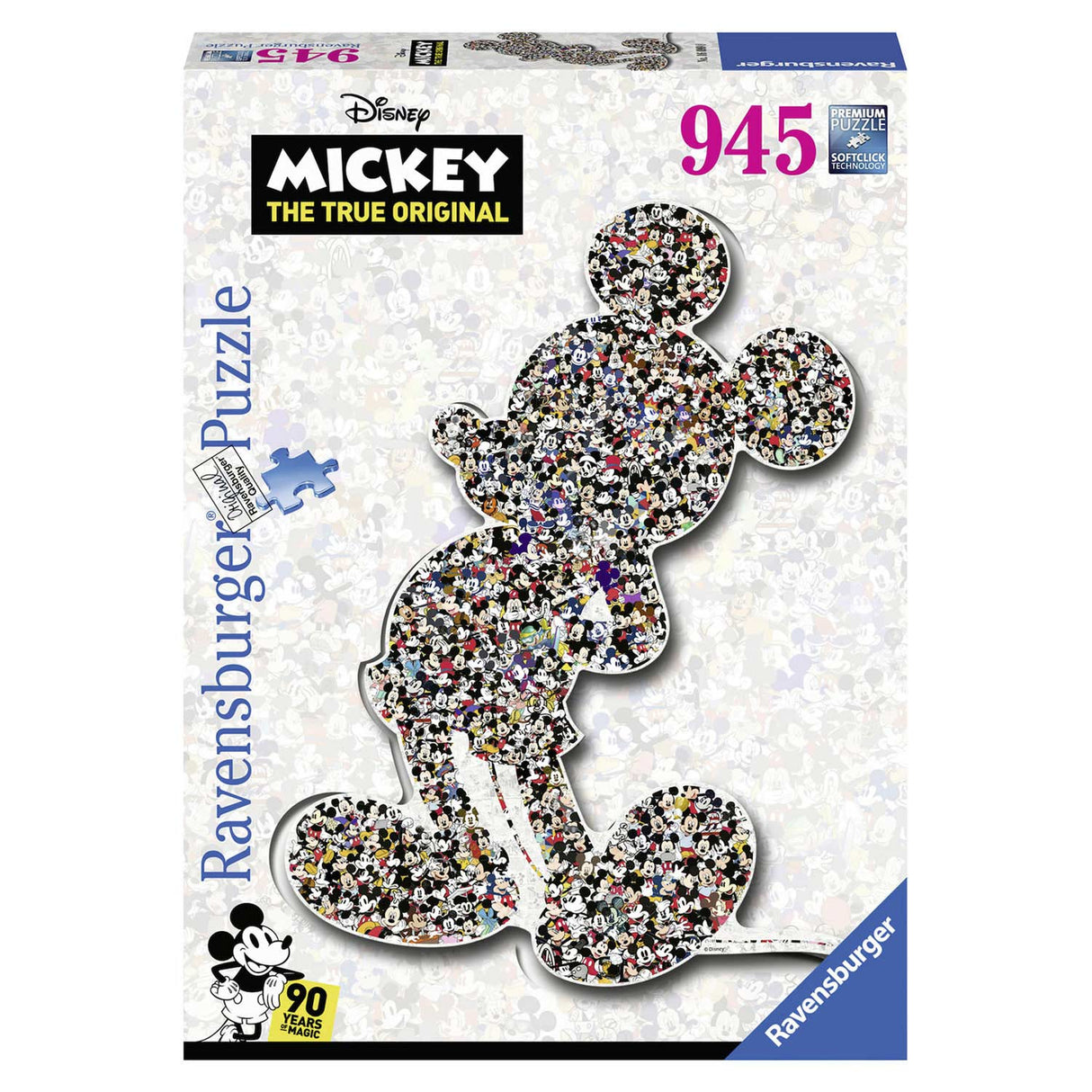 Narozeniny ve tvaru Ravensburger Mickey 945st.