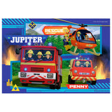 RAVENSBURGER - FIREMAN SAM PUZZLE - I ACTION 2x24 Pieces