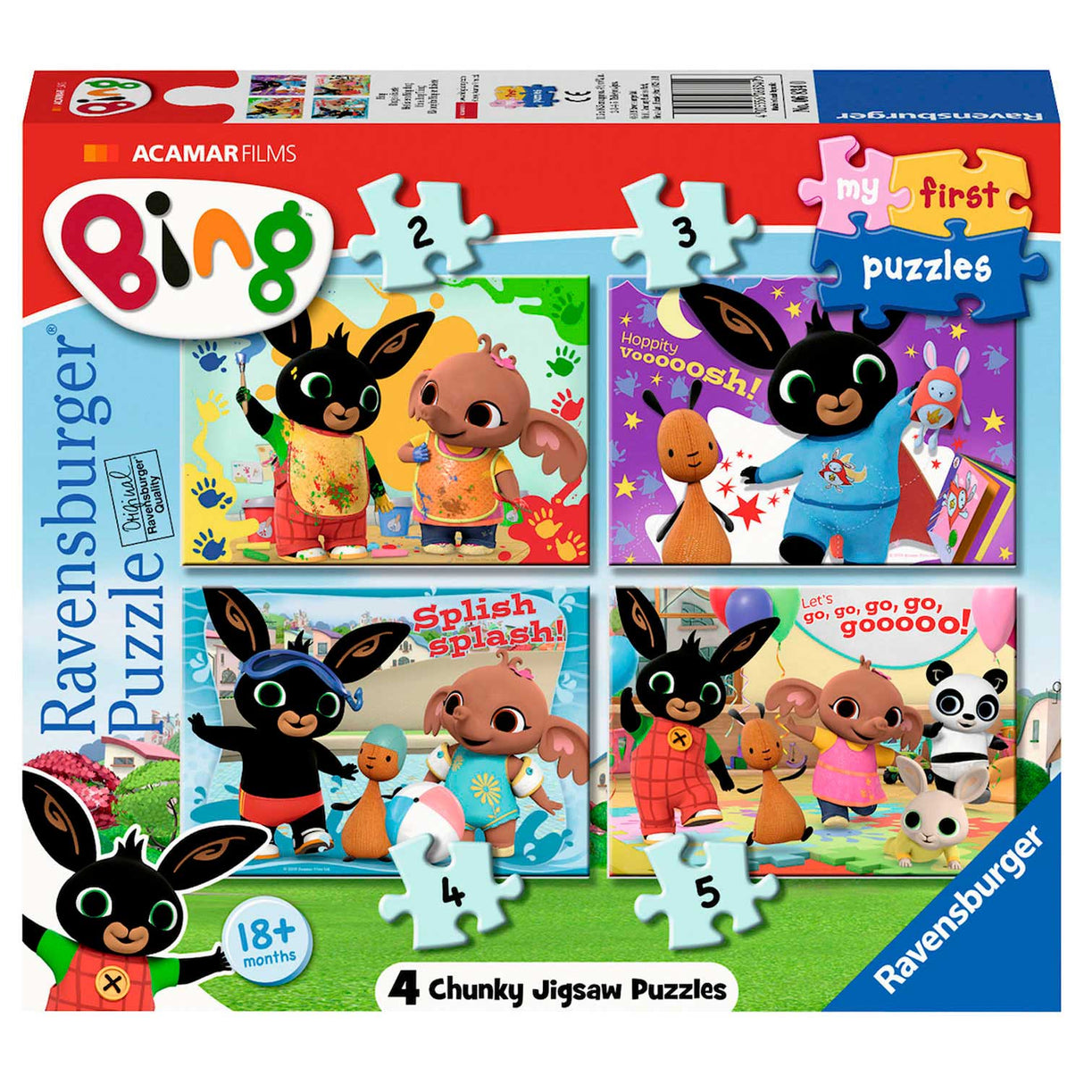 Ravensburger - Mes premiers puzzles - 4in1