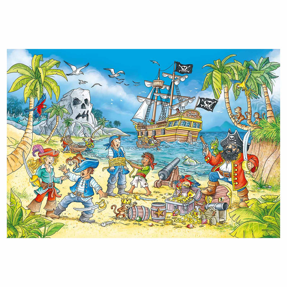 Ravensburger Adventure Island 2x24 piezas