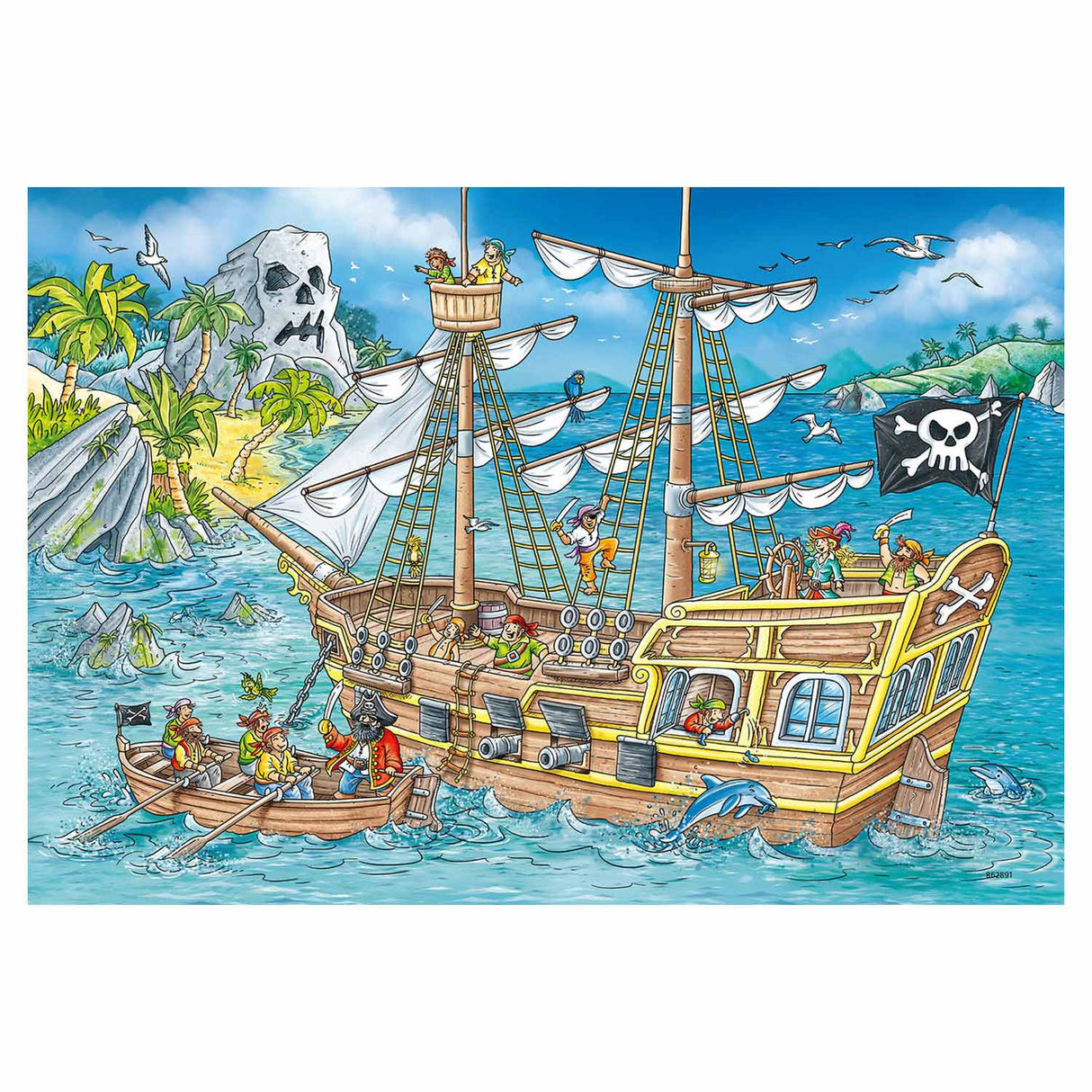 Ravensburger Adventure Island 2x24 piezas