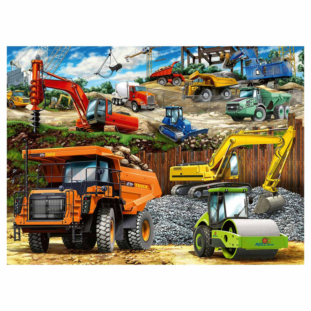 Ravensburger Building Vehicles 100st. Xxl