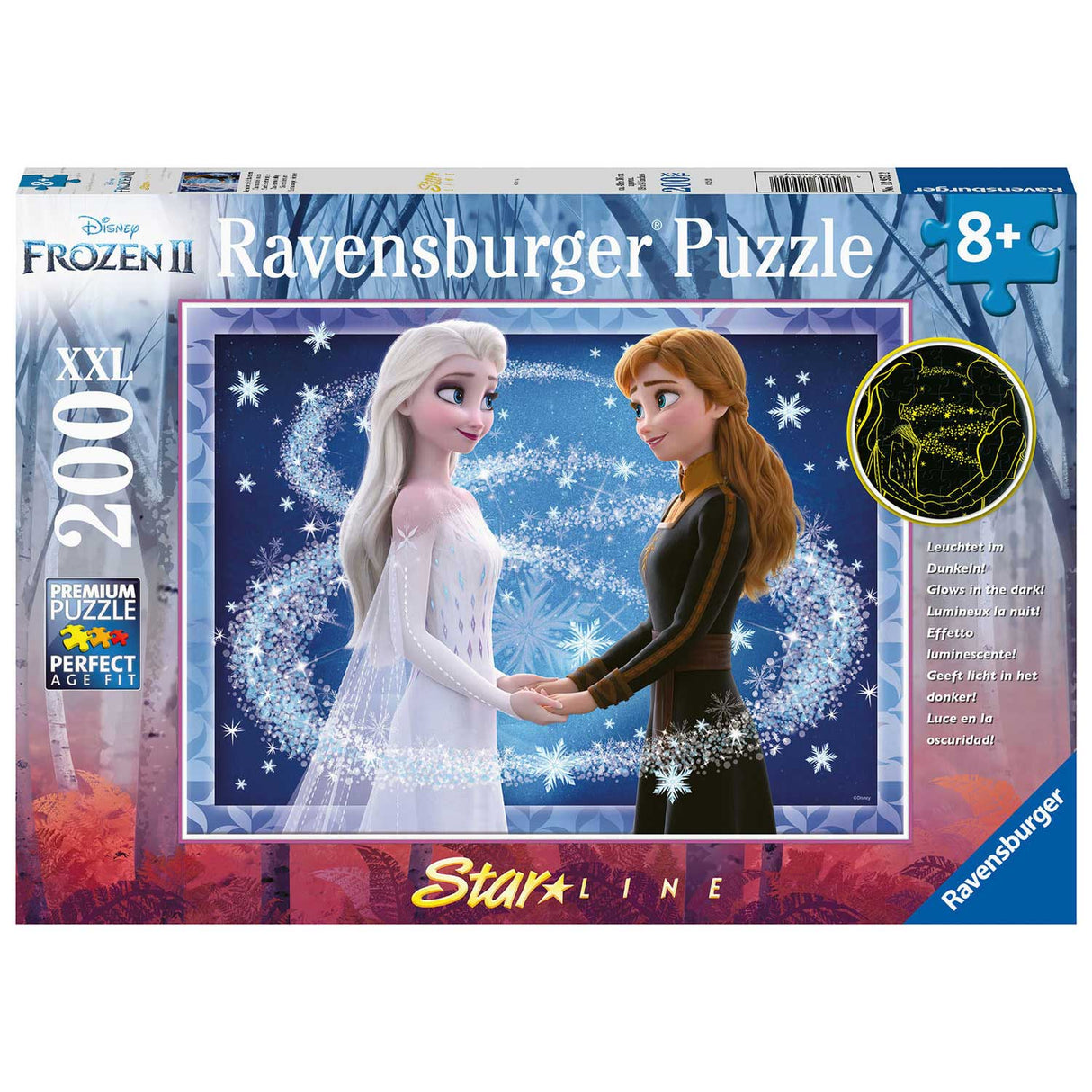 Ravensburger - Frozen Starline - Zussen voor Altijd 200 stuks XXL