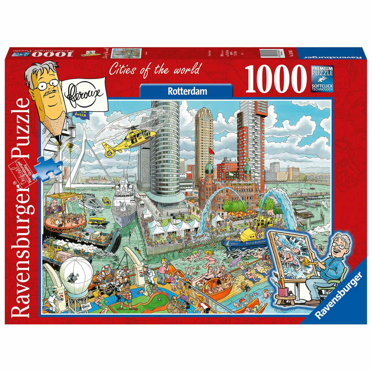 Ravensburger FLEROUX Rotterdam, 1000st.