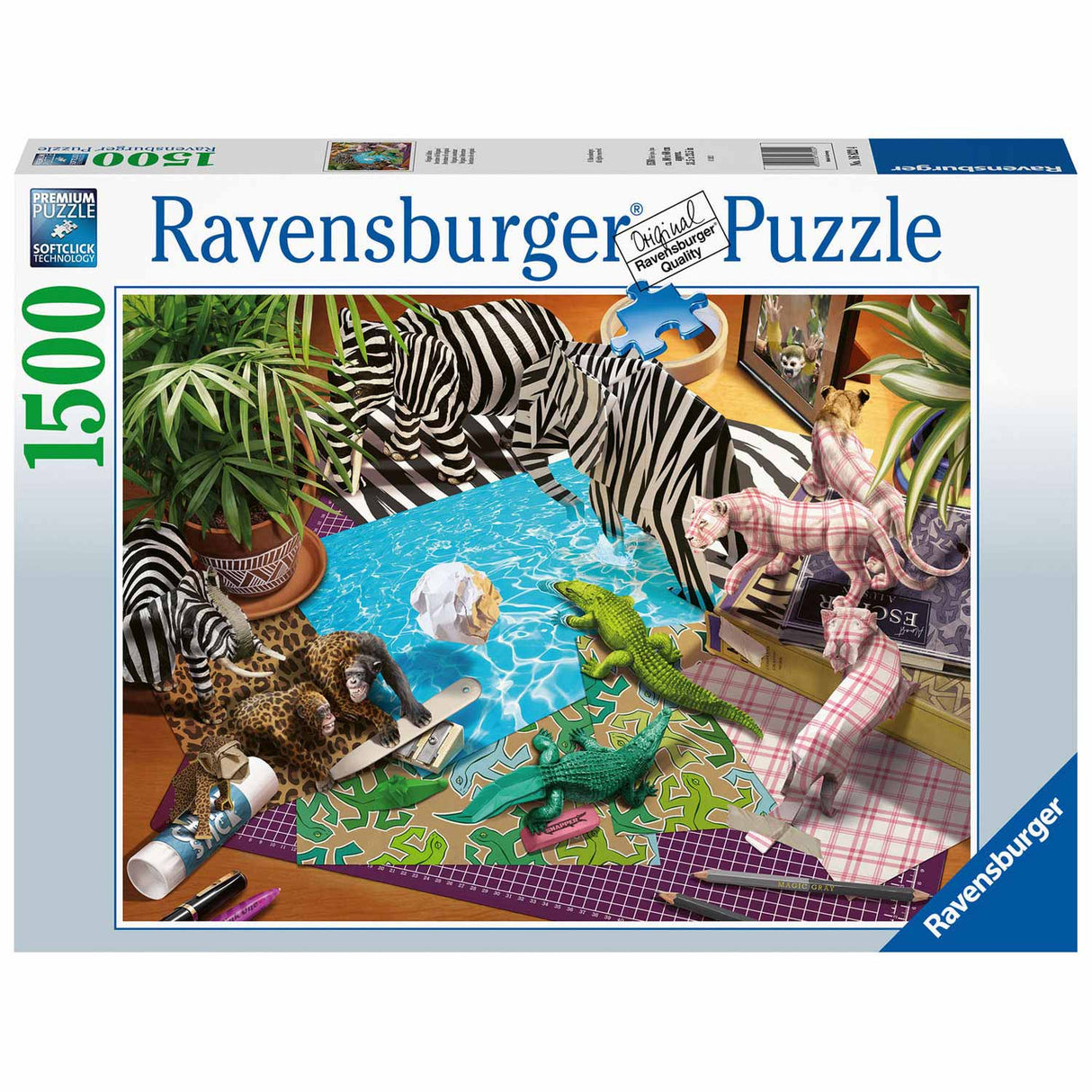 Ravensburger Origami Adventure, 1500.