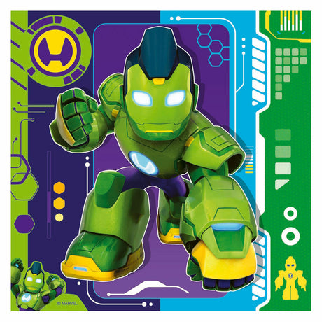 Ravensburger puzzle Iron Man et ses merveilleux amis - 3x49pcs.