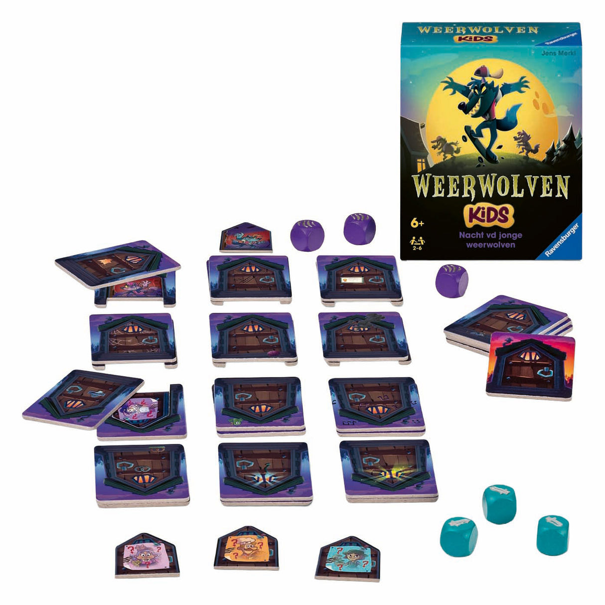 Ravensburger loups-garous enfants - la nuit des jeunes loups-garous