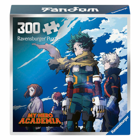Ravensburger puzzle mon héros universitaire - 300 pièces - télévision et cinéma.