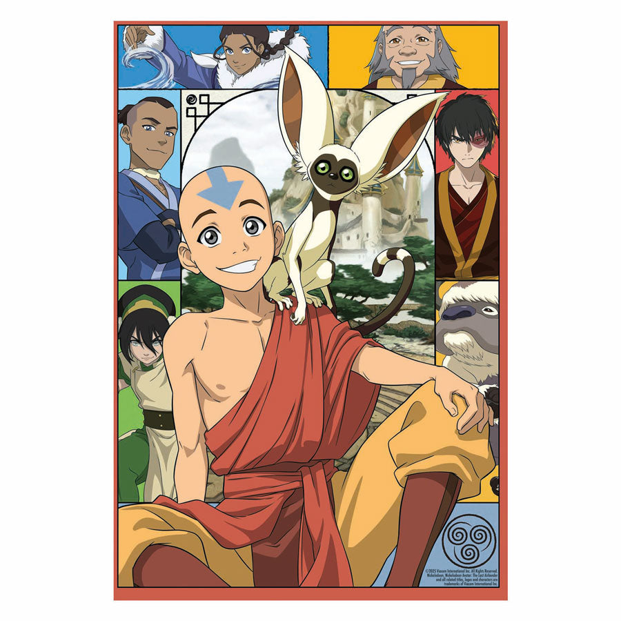 Ravensburger puzzle avatar le dernier maître de l'air - 300 pièces de film.