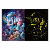 Ravensburger puzzle champignons au clair de lune brillent dans le noir - 500 pcs.