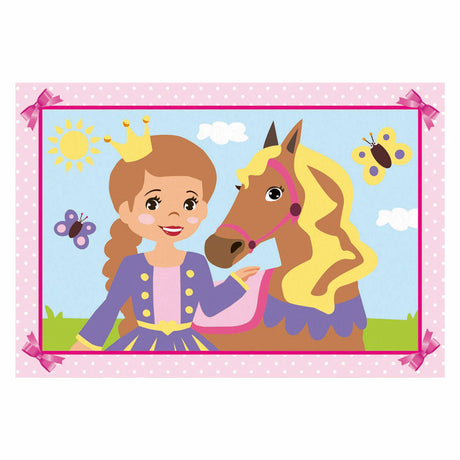 Ravensburger creart peinture par numéro - petites princesses