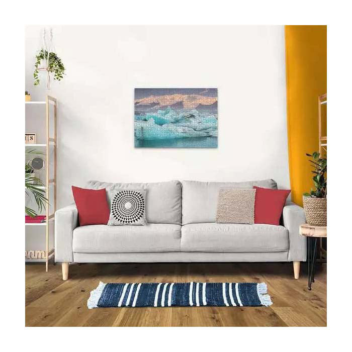 Puzzle Ravensburger Jokulsarlon Islande - Paysage 1000 pièces.