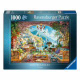 Ravensburger puzzle Vue sur la terrasse méditerranéenne - 1000 pcs.