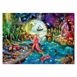 Ravensburger puzzle les sirènes au trésor 1000 pièces