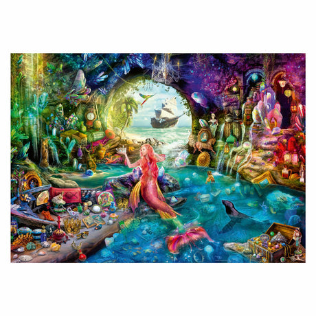 Ravensburger puzzle les sirènes au trésor 1000 pièces