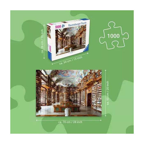 Ravensburger puzzle bibliothèque publique de new york - 1000 pcs.