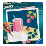 Peinture créative par numéro Ravensburger - framboise
