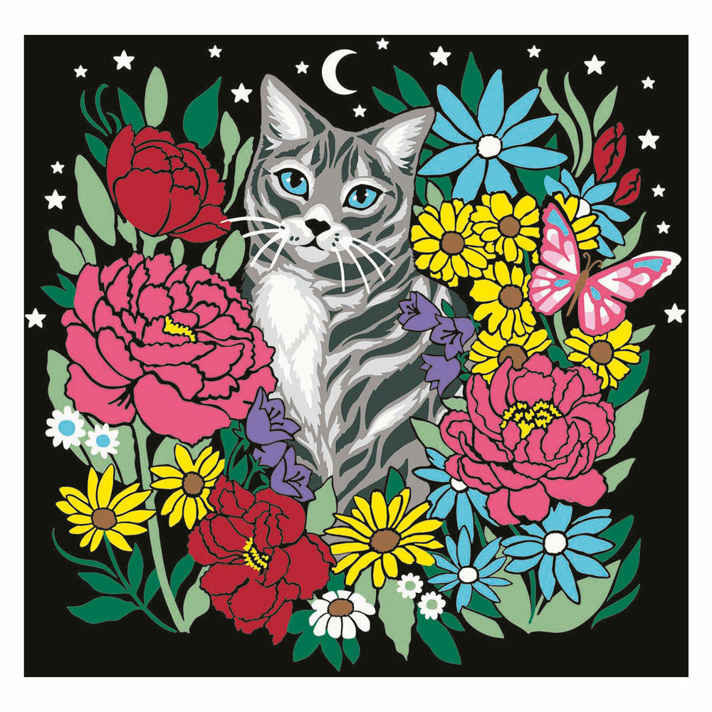 Ravensburger peinture par numéro ensemble paquet créatif Pixie Cold Kat.