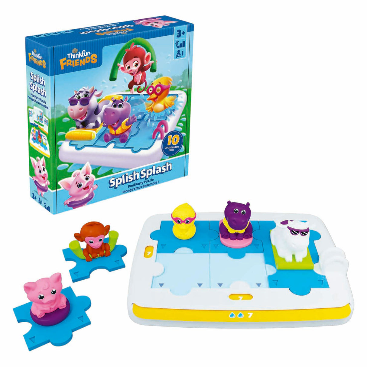 Ravensburger thinkfun amis : splish splash - casse-tête