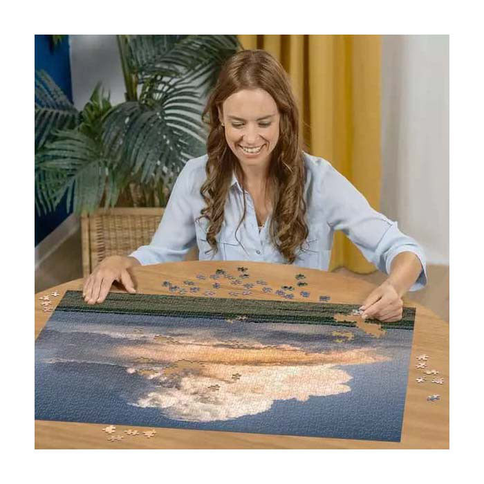 Ravensburger puzzle paysage cumulus épique puzzle de 1500 pièces.