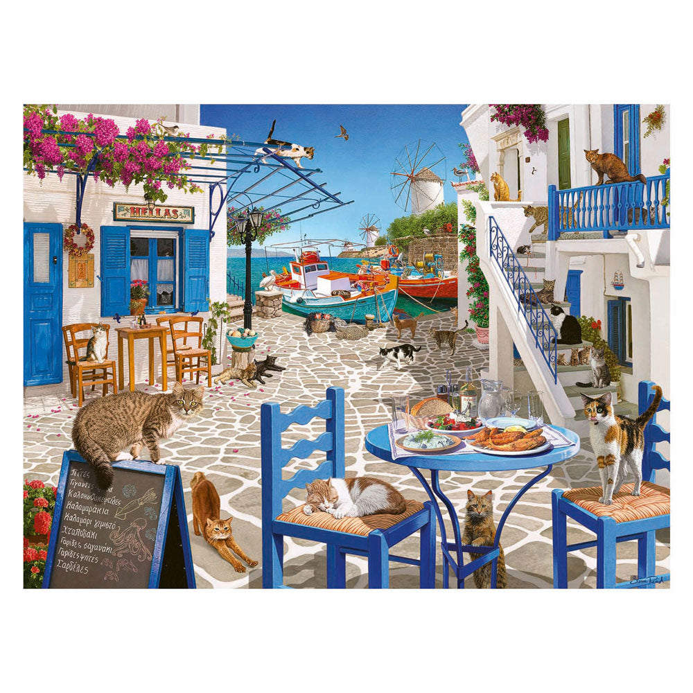 Ravensburger puzzle chats de mykonos 1500 pièces