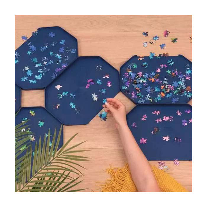 Ravensburger - Kit de tri de puzzles premium - Organisateur de puzzles - 6 pièces.