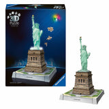 Ravensburger Puzzle 3D Icons Statue de la Liberté - avec lumière - 128 pcs.