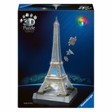 Ravensburger Puzzle 3D iconiques Tour Eiffel - avec lumière - 243 pcs.