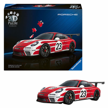 Ravensburger Puzzle 3D emblématiques Porsche 911 édition Salzbourg - 154 pcs.