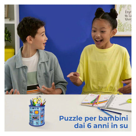 Ravensburger Puzzle 3D Disney Stitch Porte-stylo - 54 pièces.