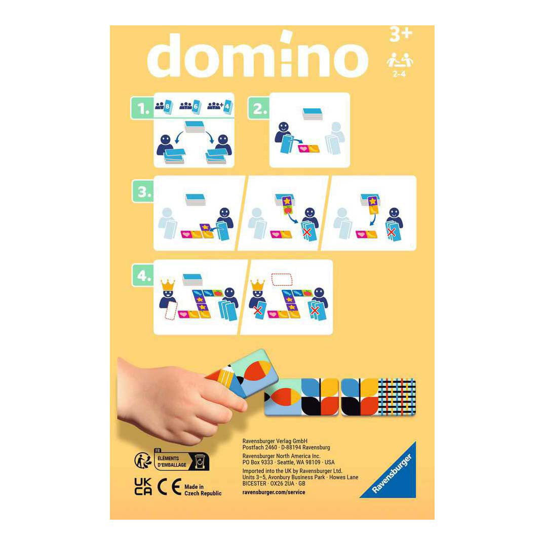 Ravensburger jeu bluey domino poche | 2 pièces