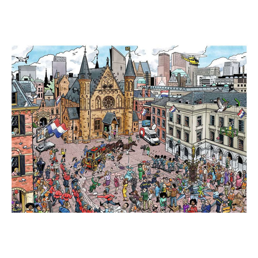 Ravensburger puzzle Fleroux La Haye - 1000 pcs.