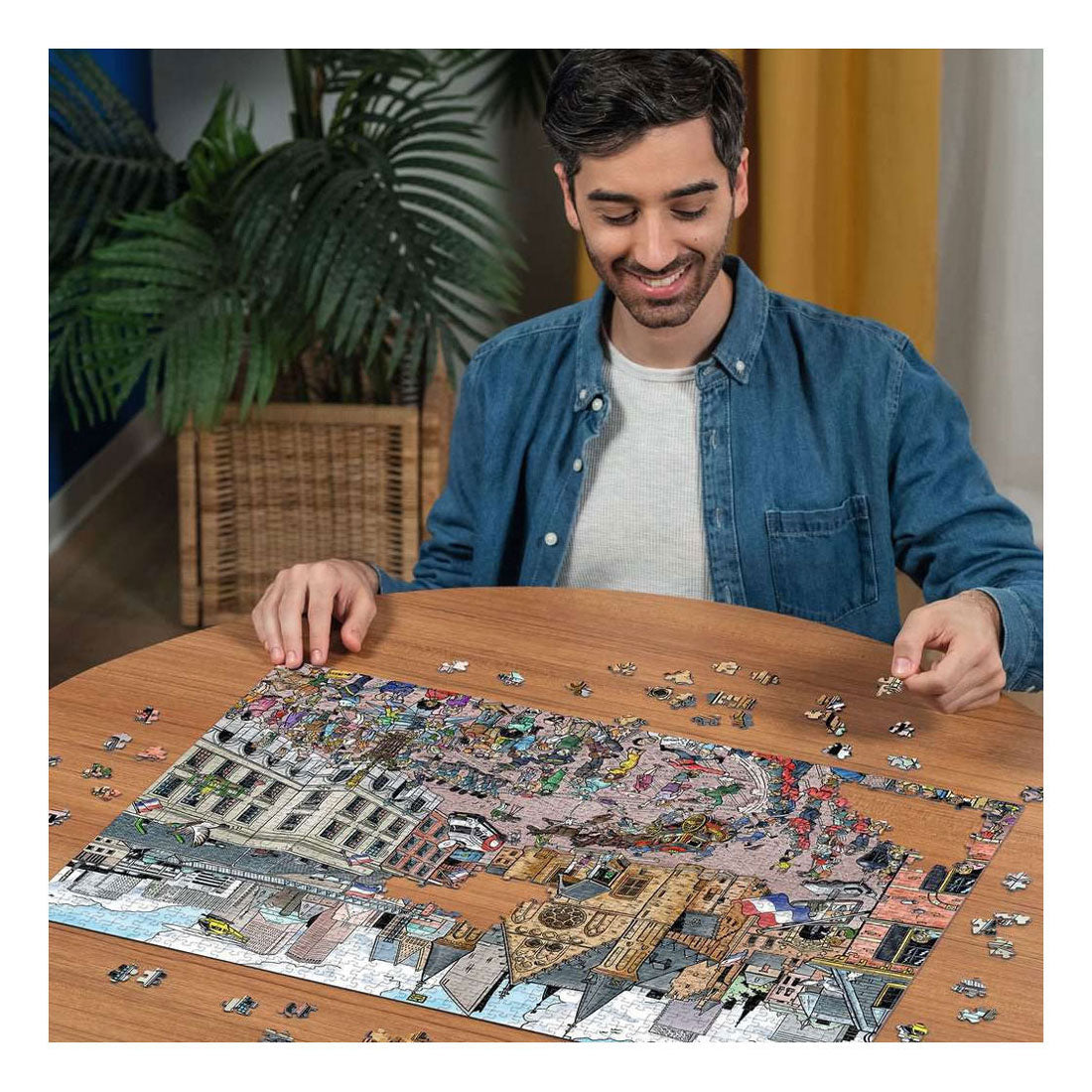 Ravensburger puzzle Fleroux La Haye - 1000 pcs.